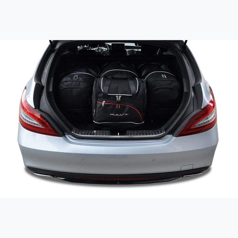 Zestaw toreb do bagażnika KJUST Mercedes-Benz CLS Shooting Brake 2012-2017 4 szt. czarny 13