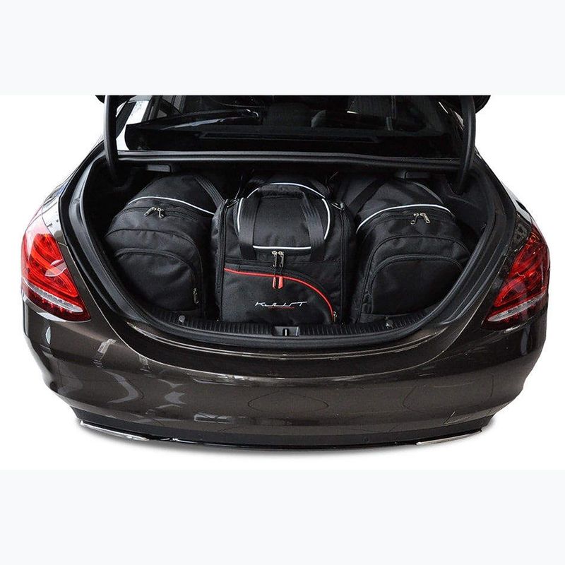 Zestaw toreb do bagażnika KJUST Mercedes-Benz C Limousine 2013-2021 4 szt. czarny 13