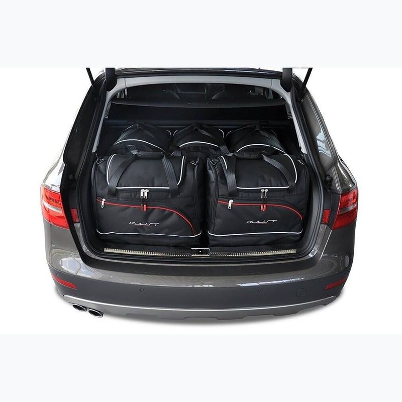 Zestaw toreb do bagażnika KJUST Audi A4 Avant 2008-2015 5 szt. czarny 16