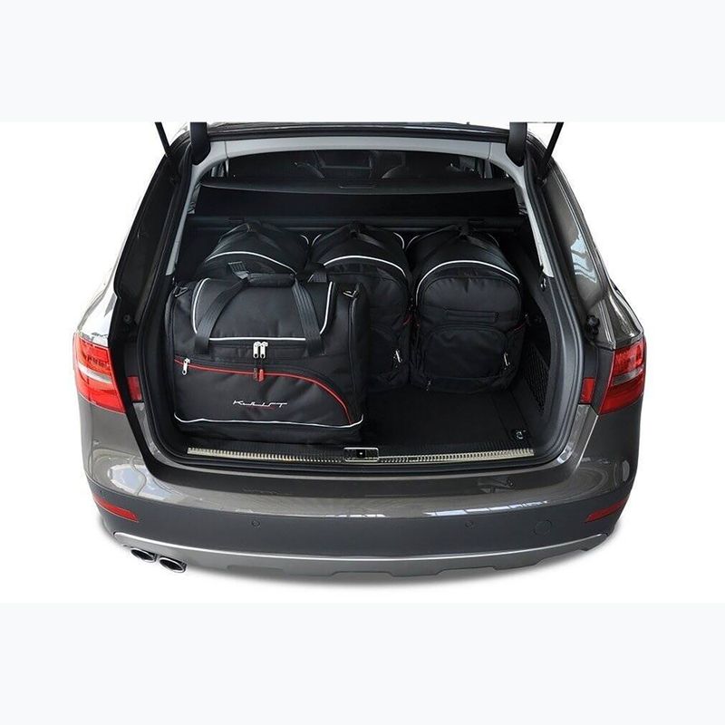 Zestaw toreb do bagażnika KJUST Audi A4 Avant 2008-2015 5 szt. czarny 17