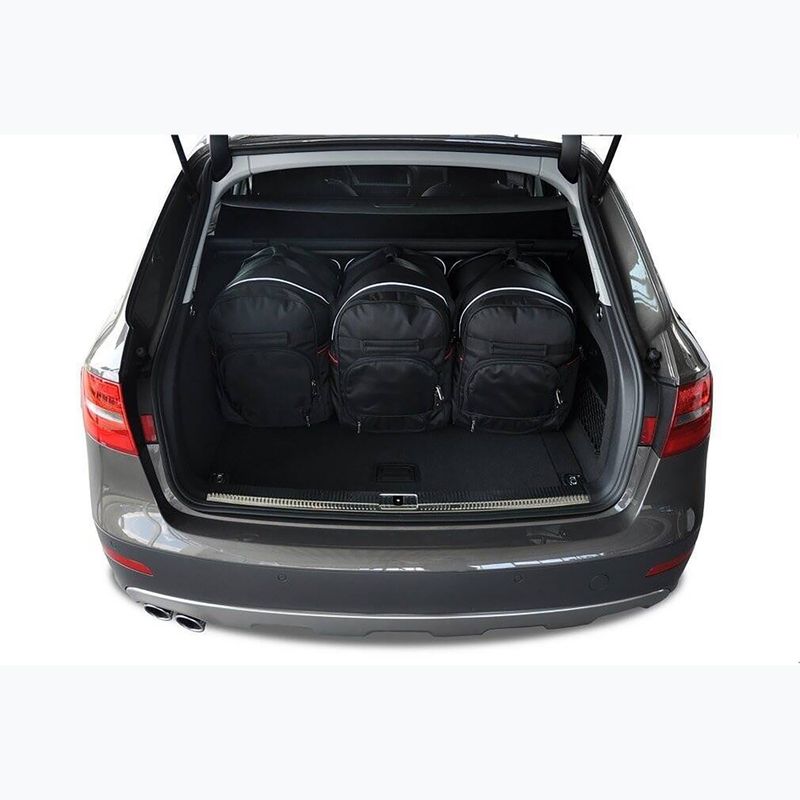 Zestaw toreb do bagażnika KJUST Audi A4 Avant 2008-2015 5 szt. czarny 18