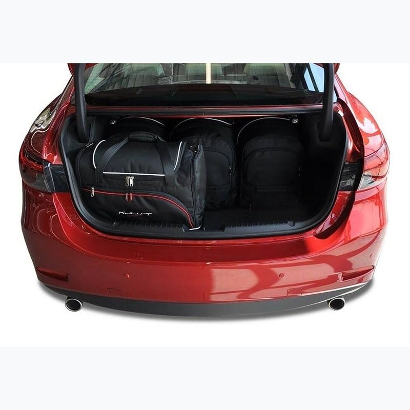 Zestaw toreb do bagażnika KJUST Mazda 6 Limousine 2012+ 5 szt. czarny 12