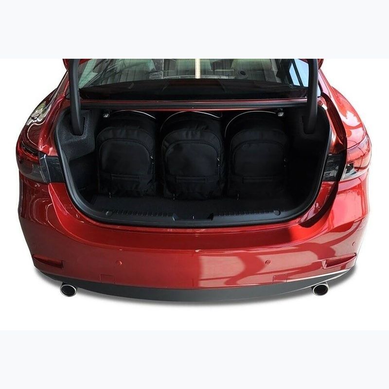 Zestaw toreb do bagażnika KJUST Mazda 6 Limousine 2012+ 5 szt. czarny 13