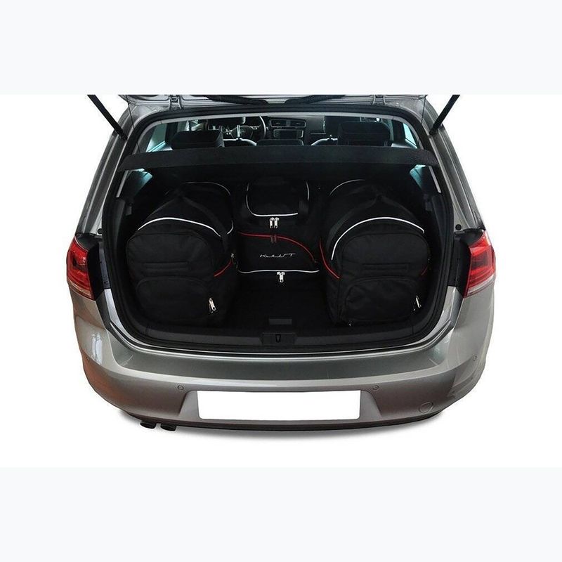 Zestaw toreb do bagażnika KJUST Volkswagen Golf Hatchback 2012-2020 4 szt. czarny 12