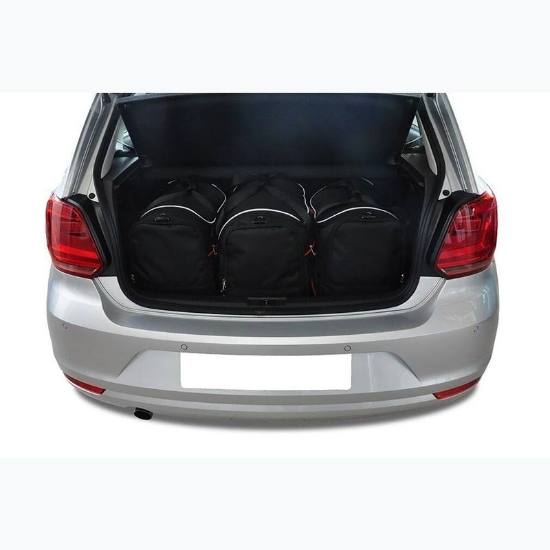 Zestaw toreb do bagażnika KJUST Volkswagen Polo 2009-2017 3 szt. czarny 9