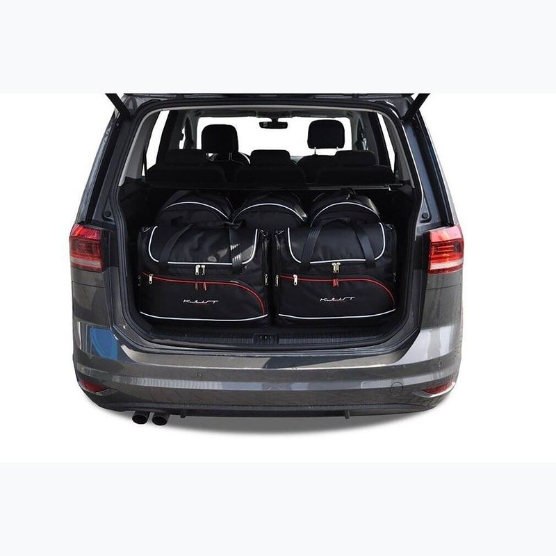 Zestaw toreb do bagażnika KJUST Volkswagen Touran 2015+ 5 szt. czarny 14