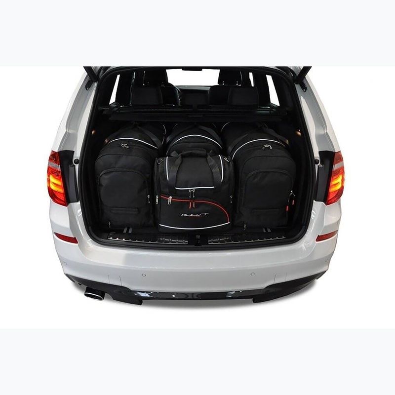 Zestaw toreb do bagażnika KJUST BMW X3 2010-2017 4 szt. czarny 14