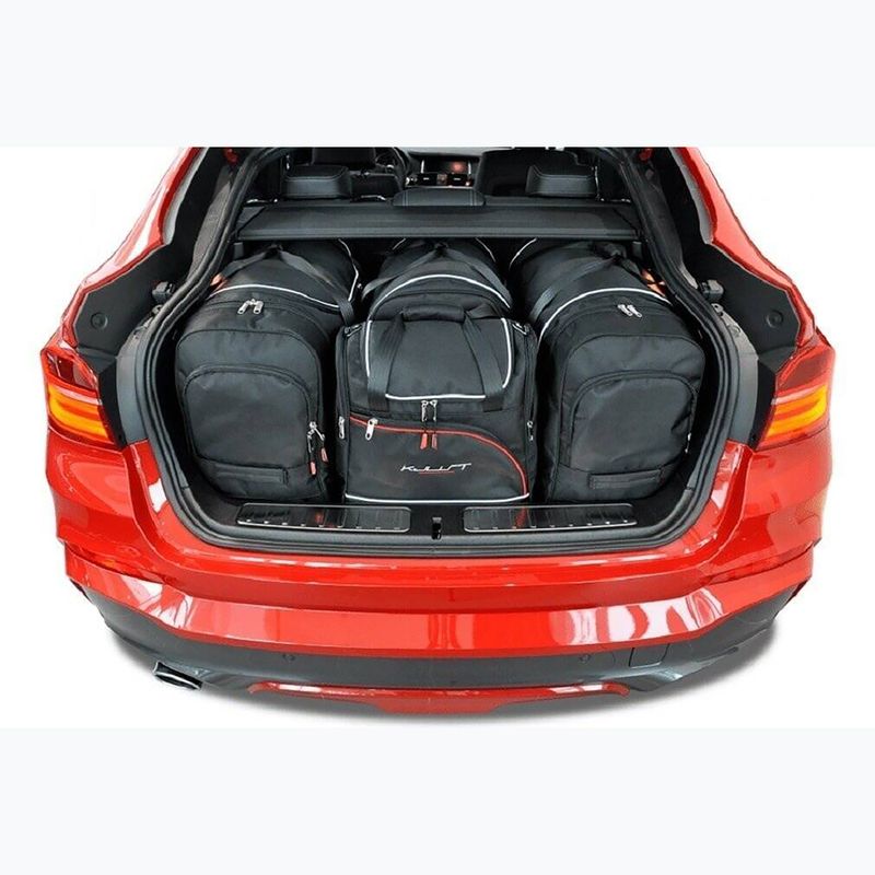 Zestaw toreb do bagażnika KJUST BMW X4 2014-2017 4 szt. czarny 15