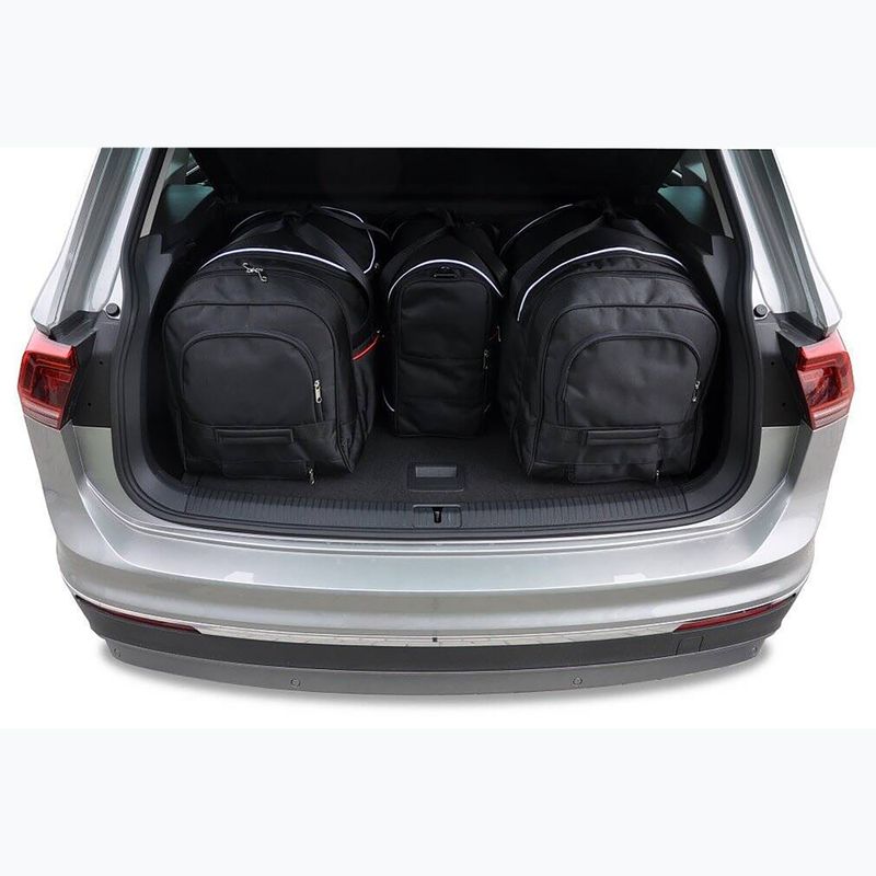 Zestaw toreb do bagażnika KJUST Volkswagen Tiguan 2016-2024 4 szt. czarny 18