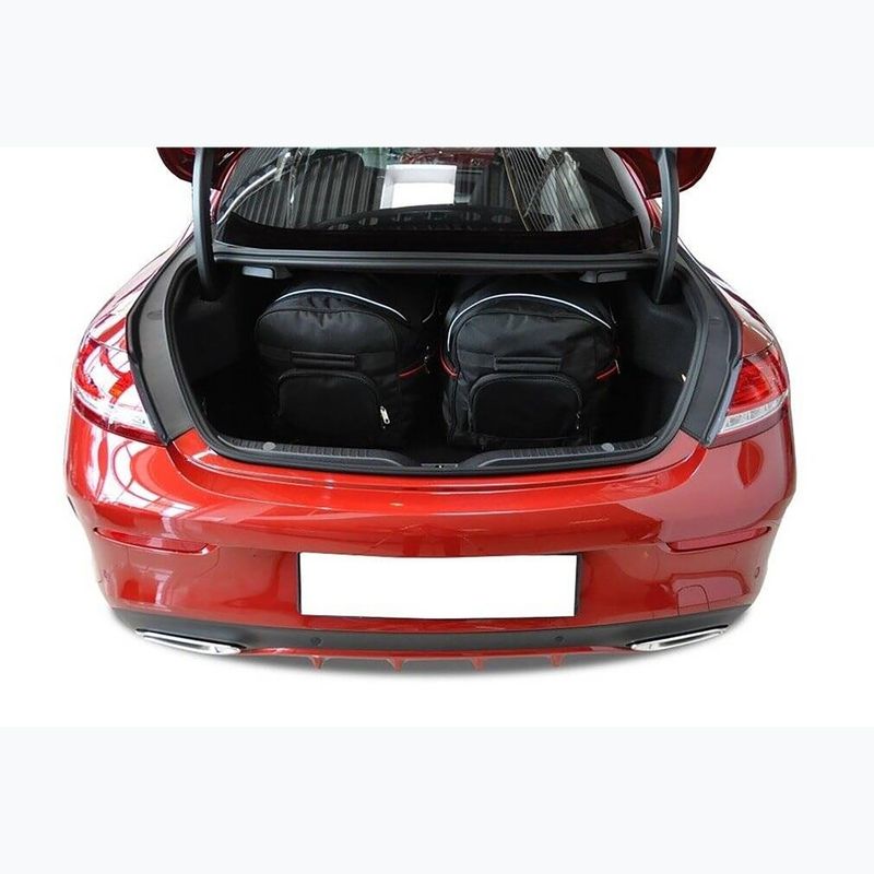 Zestaw toreb do bagażnika KJUST Mercedes-Benz C Coupe 2014-2021 4 szt. czarny 13