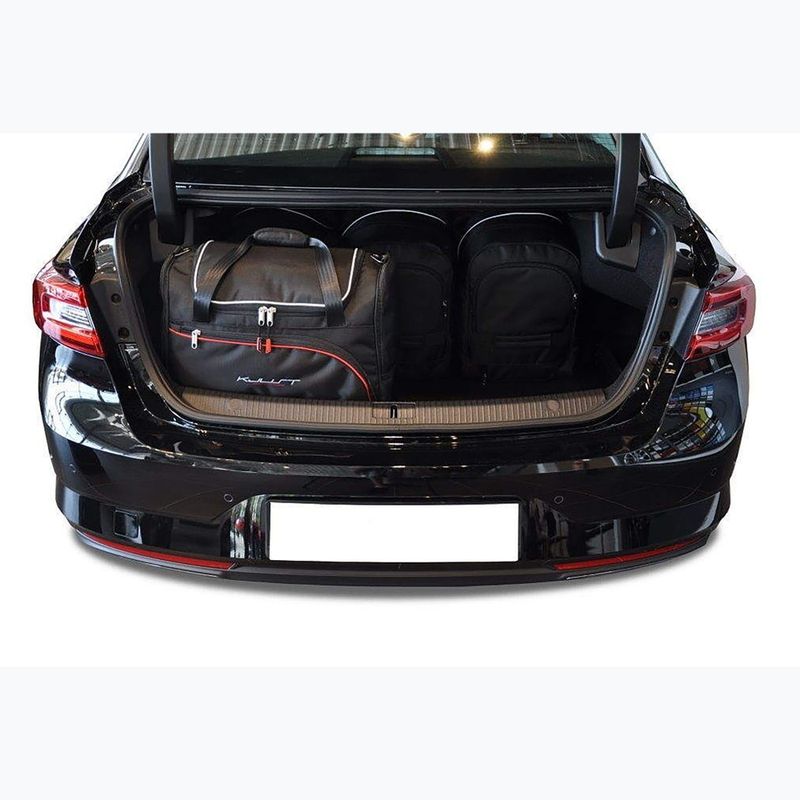 Zestaw toreb do bagażnika KJUST Renault Talisman Limousine 2015-2022 5 szt. czarny 15