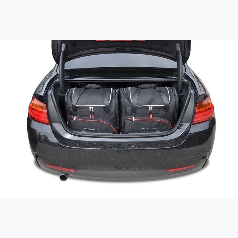 Zestaw toreb do bagażnika KJUST BMW 4 Coupe 2013-2020 4 szt. czarny 15