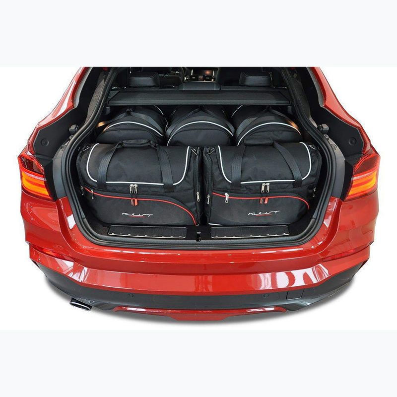 Zestaw toreb do bagażnika KJUST BMW X4 2014-2017 5 szt. czarny 13