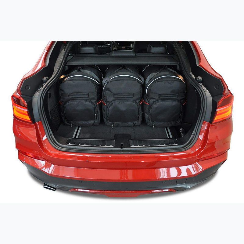 Zestaw toreb do bagażnika KJUST BMW X4 2014-2017 5 szt. czarny 15
