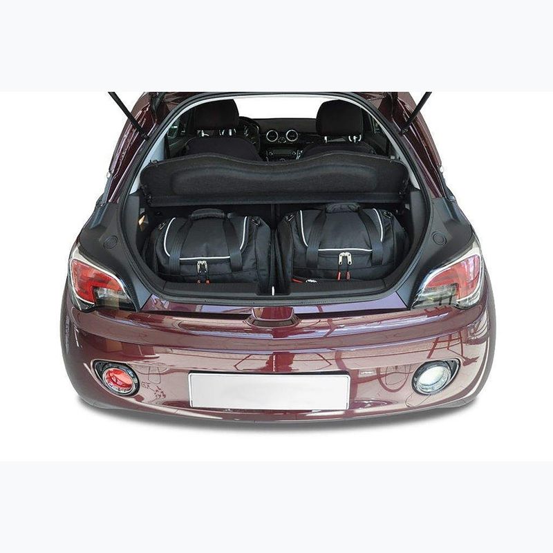 Zestaw toreb do bagażnika KJUST Opel Adam 2012-2019 2 szt. czarny 9