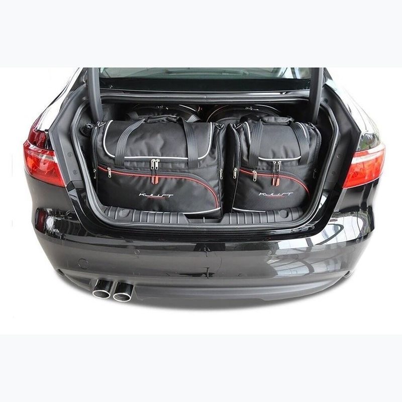 Zestaw toreb do bagażnika KJUST Jaguar Xf Limousine 2015-2020 4 szt. czarny 16