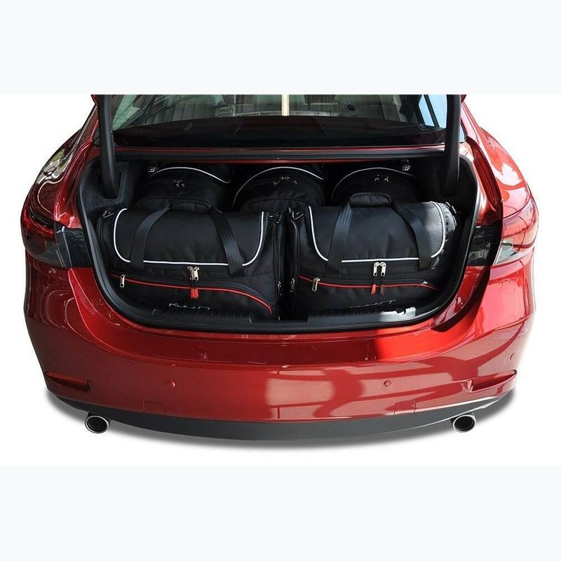 Zestaw toreb do bagażnika KJUST Mazda 6 Limousine 2012+ 5 szt. czarny 10