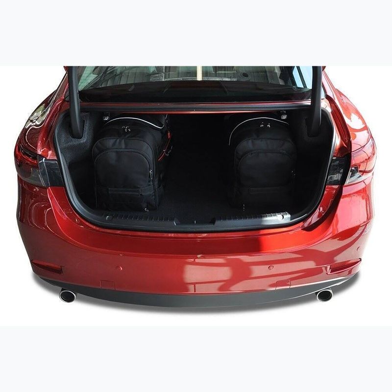 Zestaw toreb do bagażnika KJUST Mazda 6 Limousine 2012+ 5 szt. czarny 11