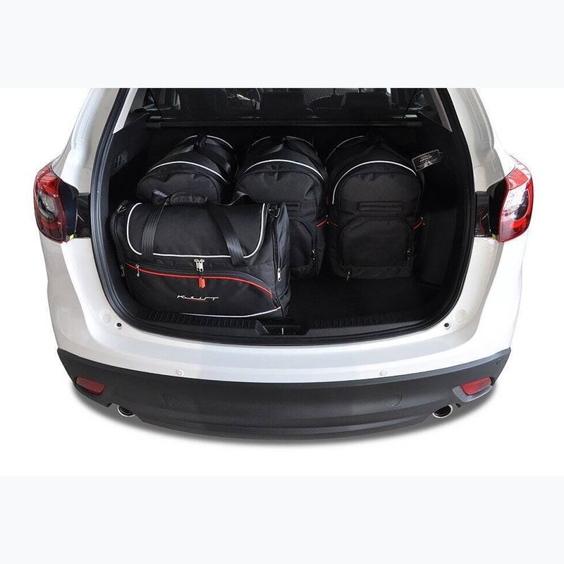 Zestaw toreb do bagażnika KJUST Mazda Cx-5 2011-2017 5 szt. czarny 12
