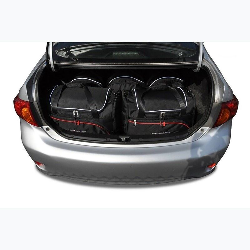 Zestaw toreb do bagażnika KJUST Toyota Corolla Limousine 2007-2014 5 szt. czarny 16