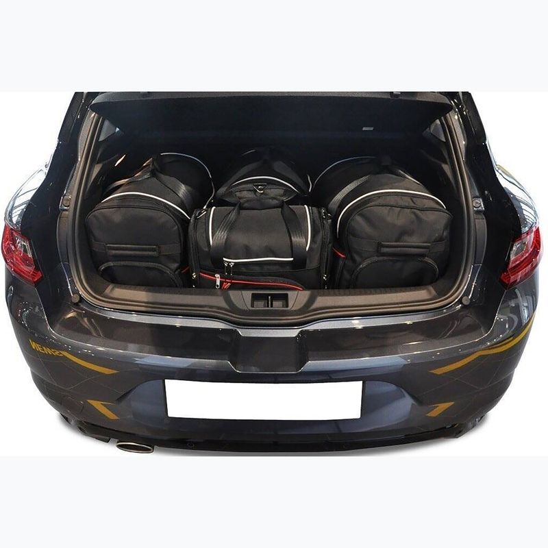 Zestaw toreb do bagażnika KJUST Renault Megane Hatchback 2016+ 4 szt. czarny 12