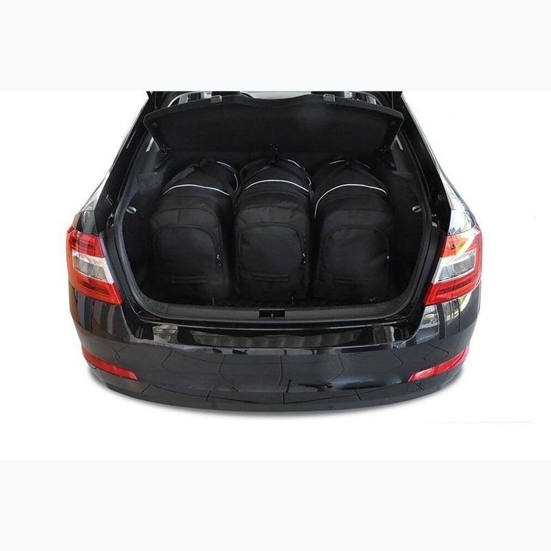 Zestaw toreb do bagażnika KJUST Skoda Octavia Liftback 2013-2020 5 szt. czarny 14