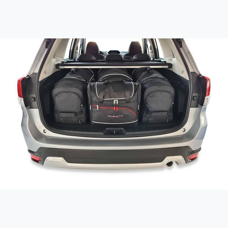 Zestaw toreb do bagażnika KJUST Subaru Forester 2018+ 4 szt. czarny 13