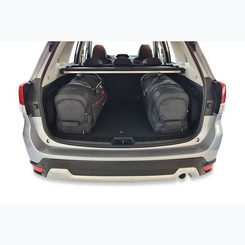Zestaw toreb do bagażnika KJUST Subaru Forester 2018+ 4 szt. czarny 15