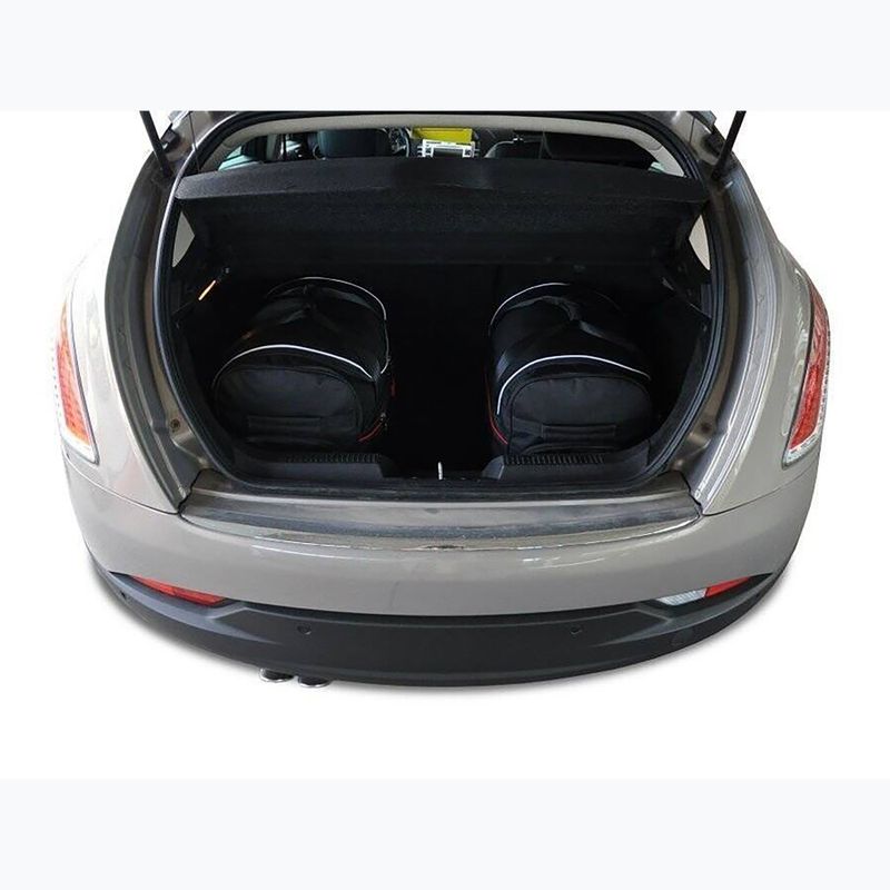 Zestaw toreb do bagażnika KJUST Lancia Delta 2008-2015 3 szt. czarny 16