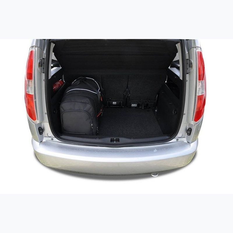 Zestaw toreb do bagażnika KJUST Skoda Roomster 2006-2015 4 szt. czarny 15