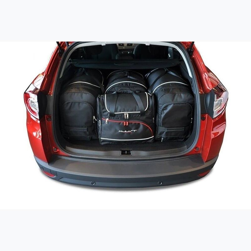 Zestaw toreb do bagażnika KJUST Renault Megane Grandtour 2009-2016 4 szt. czarny 12