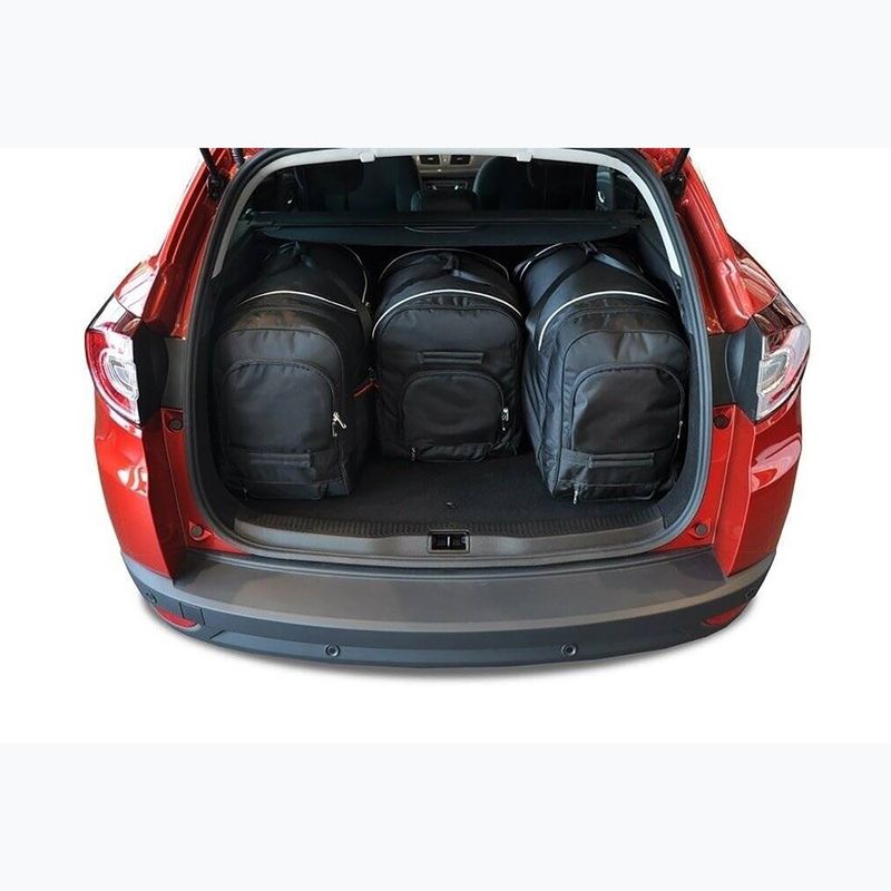 Zestaw toreb do bagażnika KJUST Renault Megane Grandtour 2009-2016 4 szt. czarny 13
