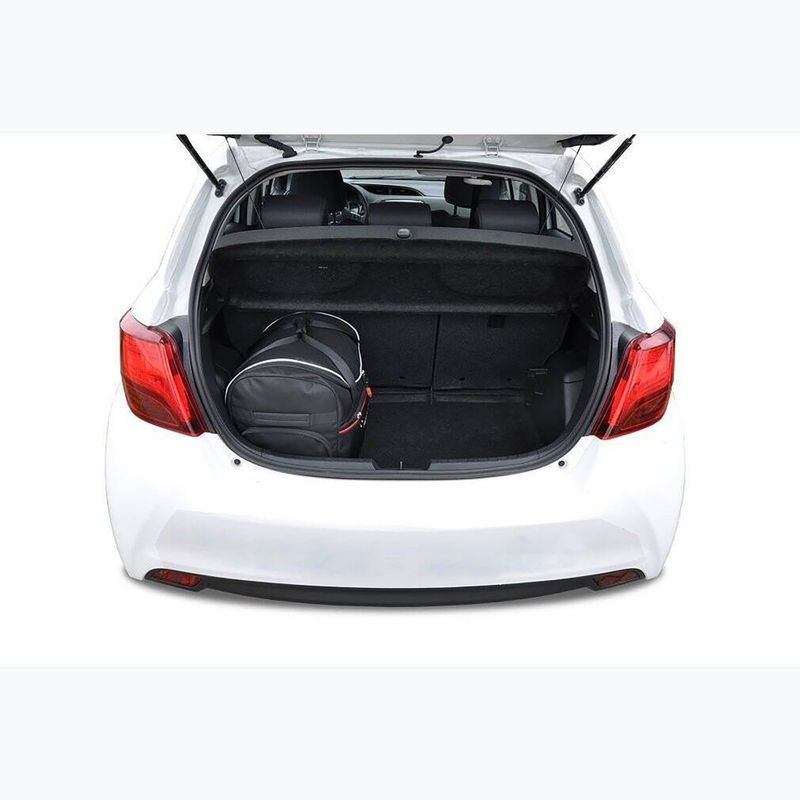 Zestaw toreb do bagażnika KJUST Toyota Yaris 2011-2020 3 szt. czarny 16