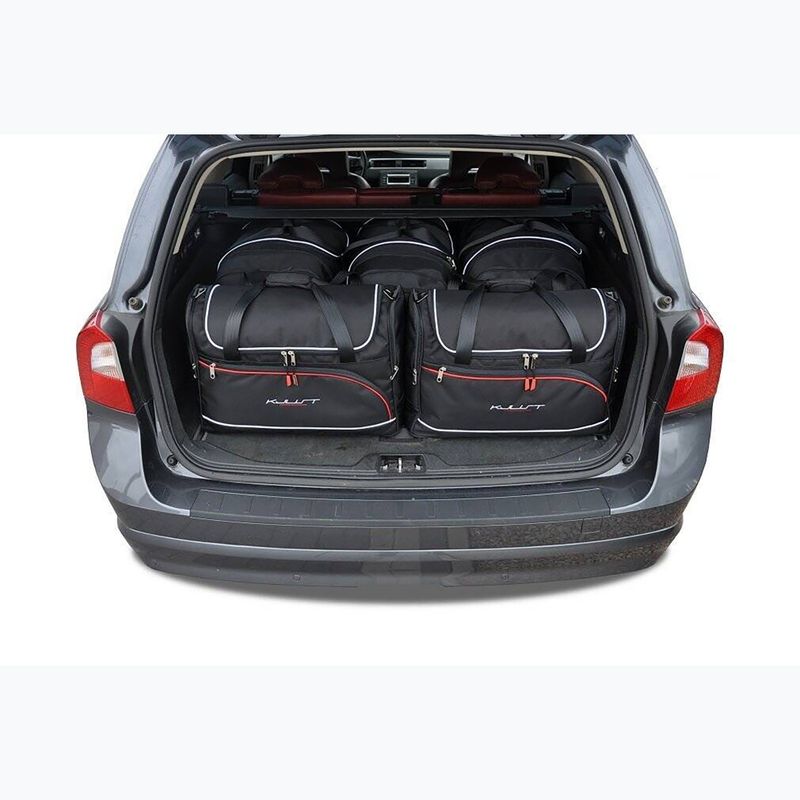 Zestaw toreb do bagażnika KJUST Volvo V70 2007-2016 5 szt. czarny 17
