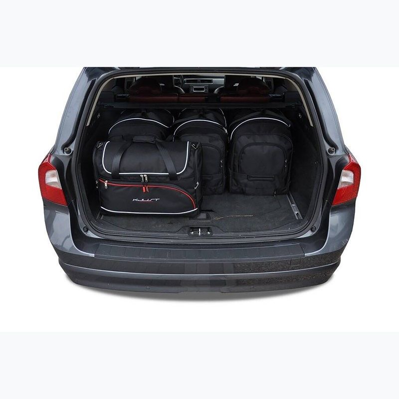Zestaw toreb do bagażnika KJUST Volvo V70 2007-2016 5 szt. czarny 18