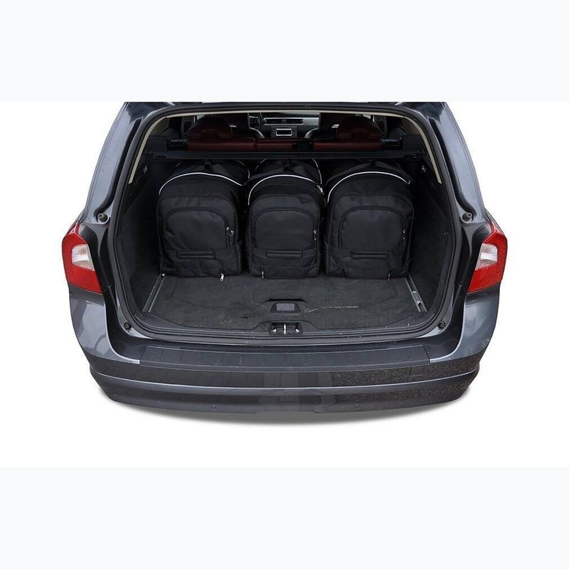 Zestaw toreb do bagażnika KJUST Volvo V70 2007-2016 5 szt. czarny 19