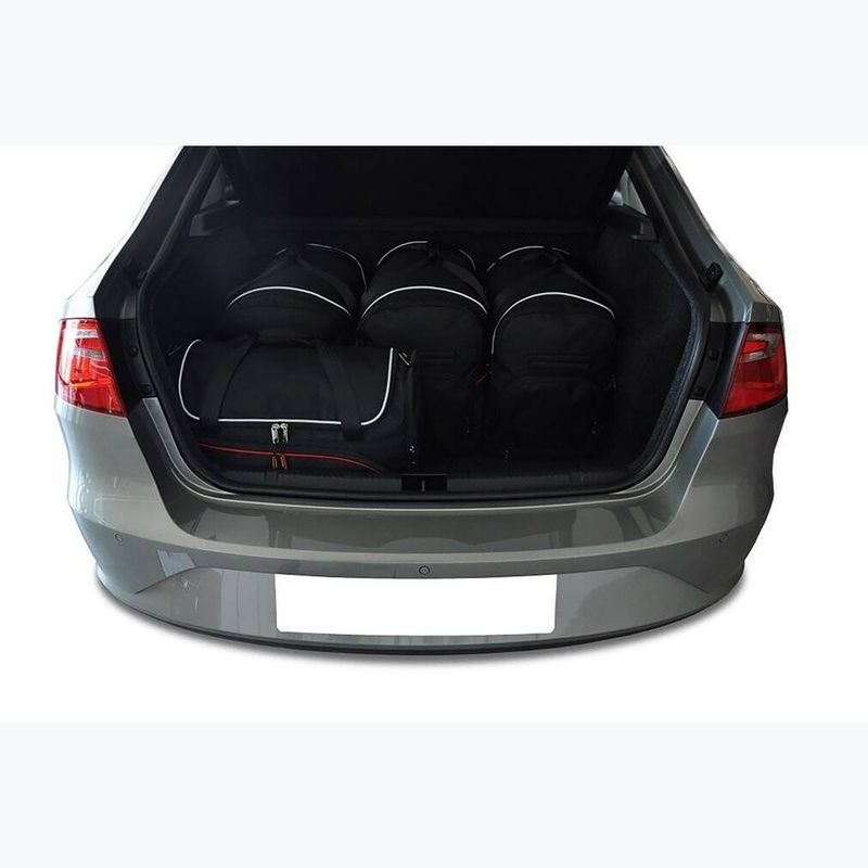 Zestaw toreb do bagażnika KJUST Seat Toledo 2012-2018 5 szt. czarny 13