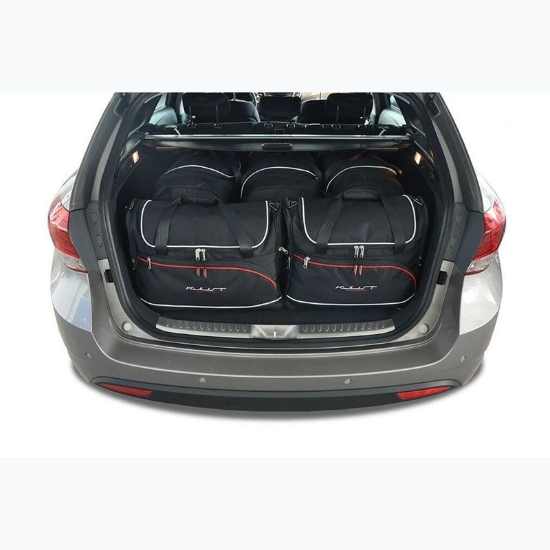 Zestaw toreb do bagażnika KJUST Hyundai I40 Kombi 2011-2019 5 szt. czarny 16