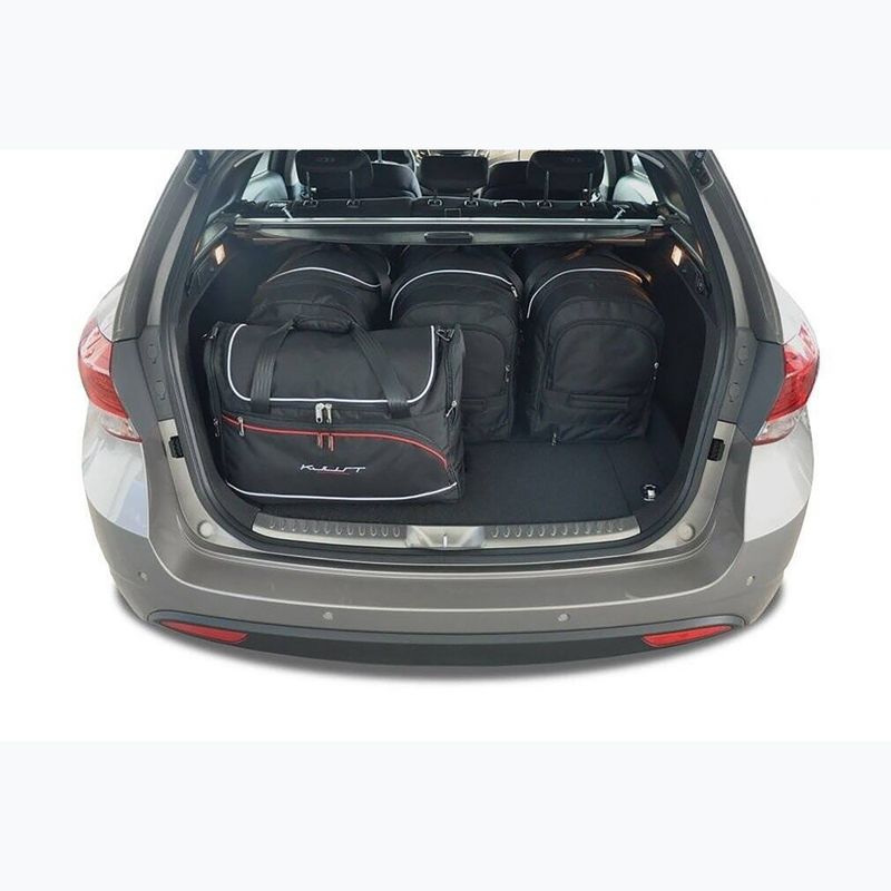 Zestaw toreb do bagażnika KJUST Hyundai I40 Kombi 2011-2019 5 szt. czarny 17