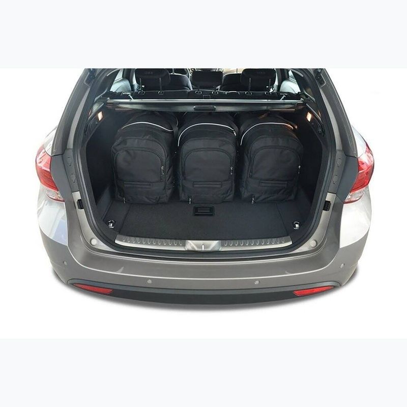 Zestaw toreb do bagażnika KJUST Hyundai I40 Kombi 2011-2019 5 szt. czarny 18