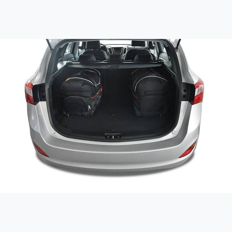 Zestaw toreb do bagażnika KJUST Hyundai I30 Wagon 2012-2017 5 szt. czarny 19