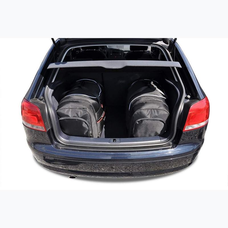 Zestaw toreb do bagażnika KJUST Audi A3 2003-2013 3 szt. czarny 17