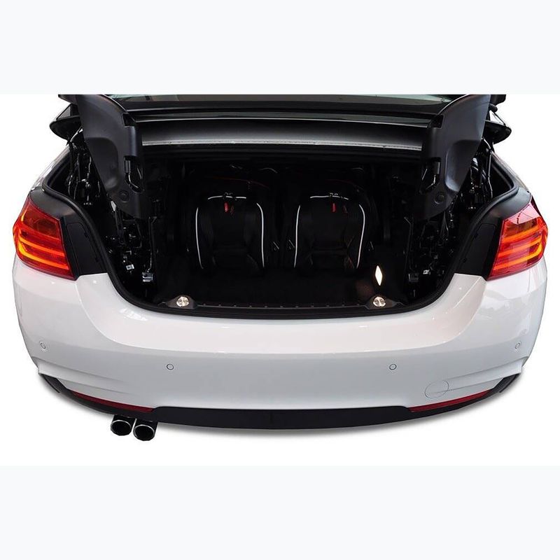 Zestaw toreb do bagażnika KJUST BMW 4 Cabrio 2013-2020 3 szt. czarny 15