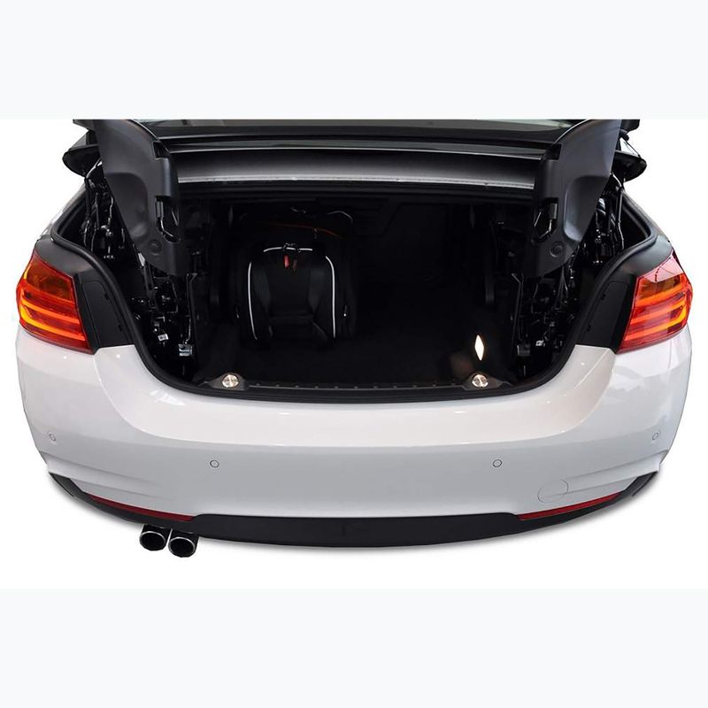 Zestaw toreb do bagażnika KJUST BMW 4 Cabrio 2013-2020 3 szt. czarny 16