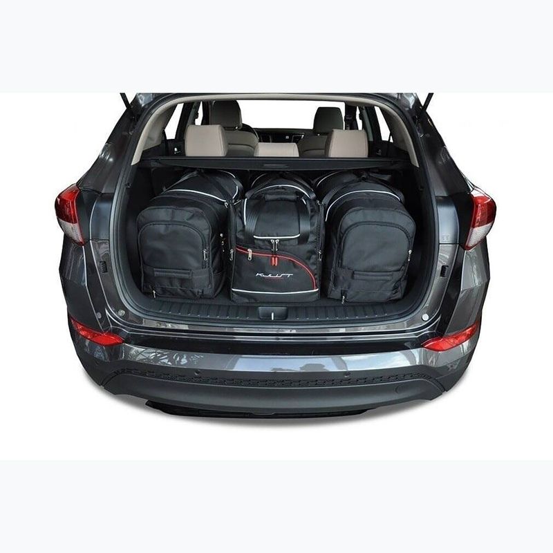 Zestaw toreb do bagażnika KJUST Hyundai Tucson 2015-2020 4 szt. czarny 18