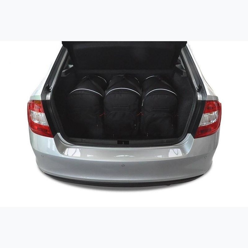 Zestaw toreb do bagażnika KJUST Skoda Rapid Liftback 2012-2019 5 szt. czarny 14