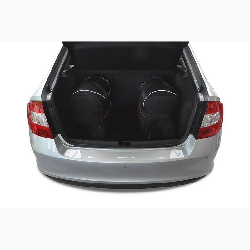 Zestaw toreb do bagażnika KJUST Skoda Rapid Liftback 2012-2019 5 szt. czarny 15