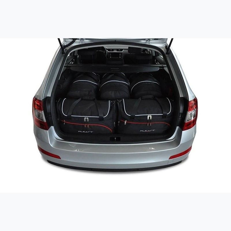 Zestaw toreb do bagażnika KJUST Skoda Octavia Combi 2013-2020 5 szt. czarny 11