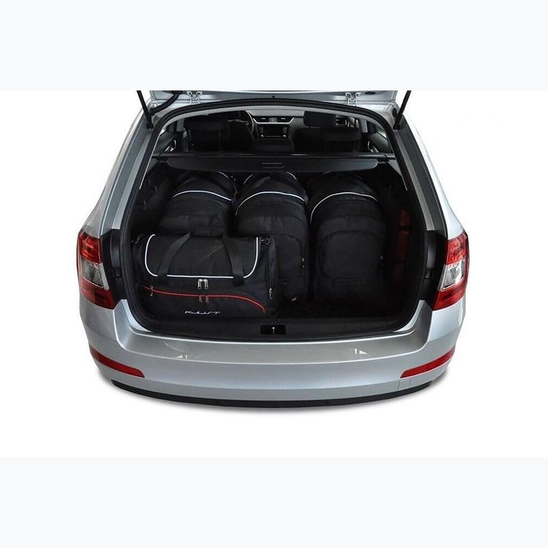 Zestaw toreb do bagażnika KJUST Skoda Octavia Combi 2013-2020 5 szt. czarny 12