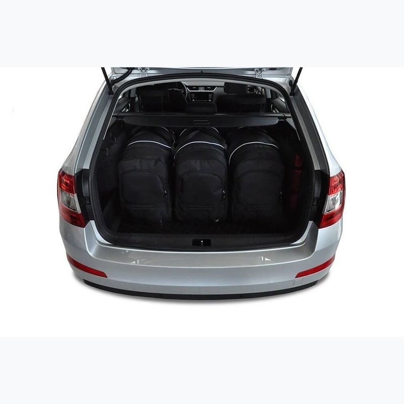Zestaw toreb do bagażnika KJUST Skoda Octavia Combi 2013-2020 5 szt. czarny 13